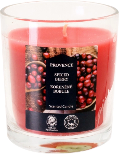 Lumânare parfumată în pahar Boabe condimentate 7 × 8 cm