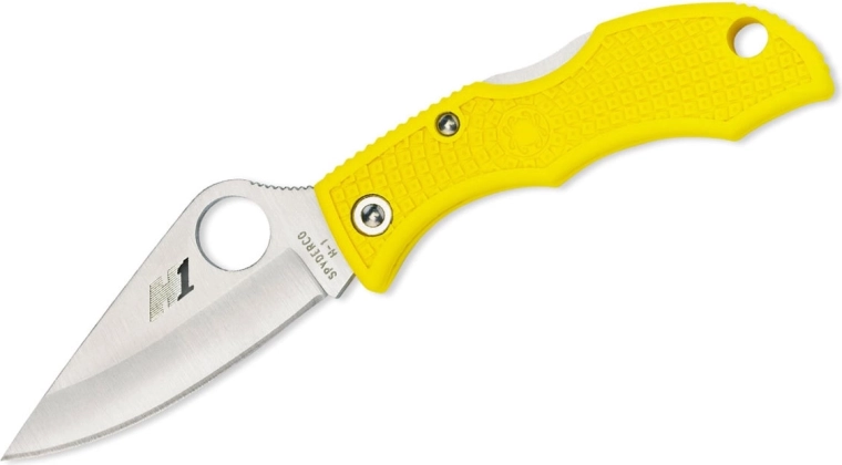 Spyderco Ladybug 3 Salt cuțit de buzunar galben 5 cm FRN