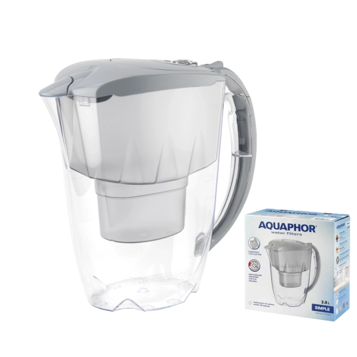 Aquaphor Simple cană filtrantă 2,8 l gri