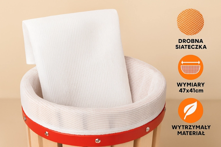 Sac de filtrare pentru prese de fructe 12 l FP12