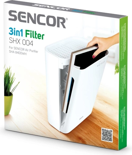 Filtru de schimb Sencor SHX 004 3 în 1 pentru purificatorul de aer SHA 8400WH