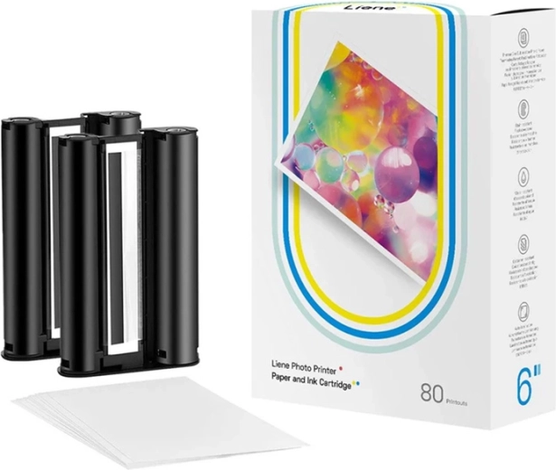 hârtie fotografică Liene Amber 10 × 15 cm, 80 foi