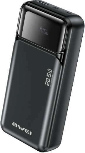 Powerbank AWEI 20000 mAh 22,5 W PD cu 2 USB-C