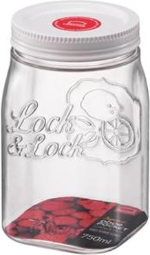 Recipient pentru alimente LOCK&LOCK Square 750 ml cu capac înșurubabil
