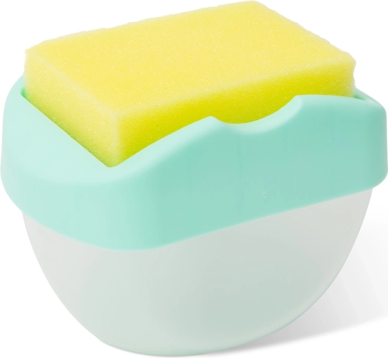 Dozator de detergent cu pompă și burete