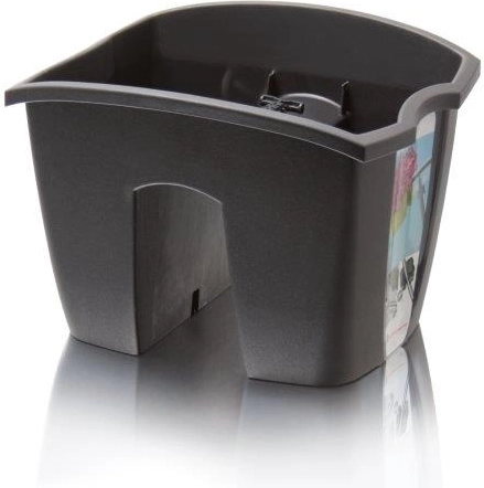 Jardiniere pentru balustradă Crown 24,2 cm antracit