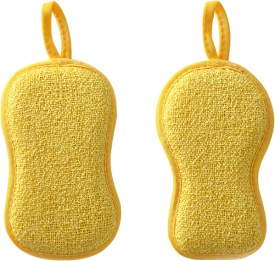 Burete de curățare pentru bucătărie - galben