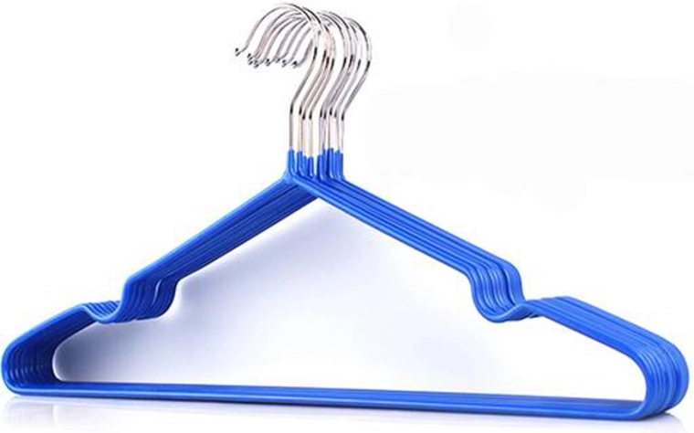 Umerașe metalice TORO, 6 buc., albastru