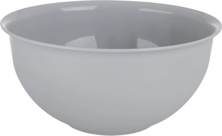 Bol din plastic Sandy, gri, 20 cm