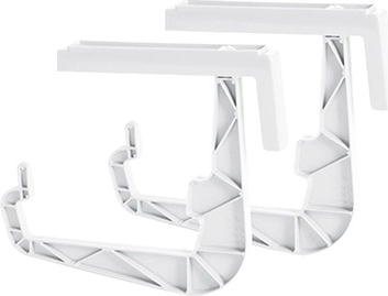 Suport universal pentru jardiniere pe balustradă, alb 23,5 cm