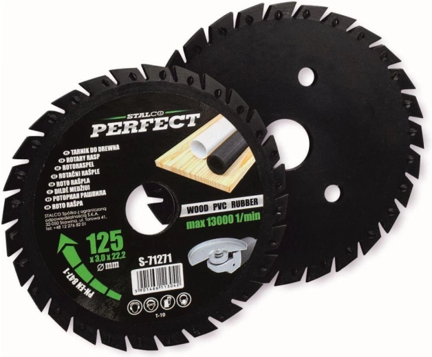 Disc rotativ 125 × 3,0 × 22,2 mm pentru polizoare unghiulare STALCO