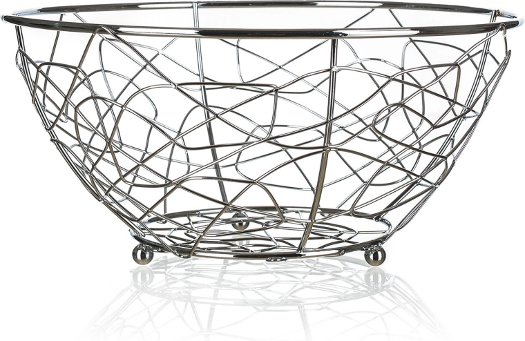 Coș metalic pentru fructe Banquet Vanity 23 cm crom