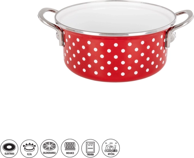 Crată emailată Orion Tečka 1,6 l