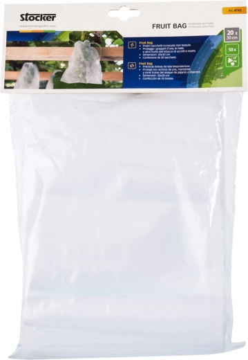 Punguțe de protecție pentru fructe 20 × 30 cm, 50 buc. STOCKER