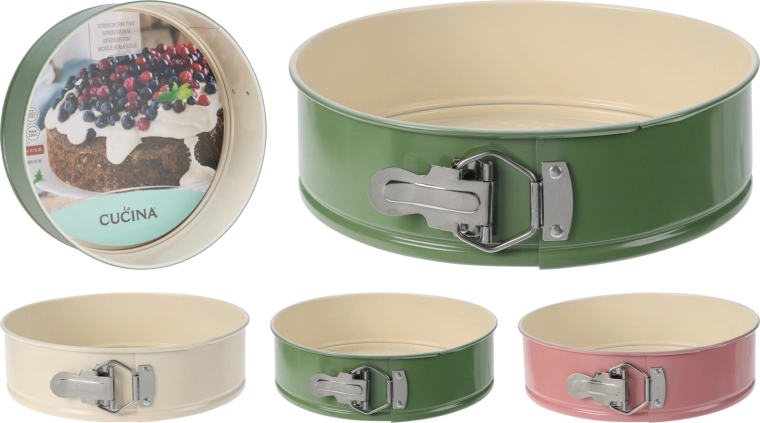 Formă pentru tort din oțel cu suprafață antiaderentă 24 cm