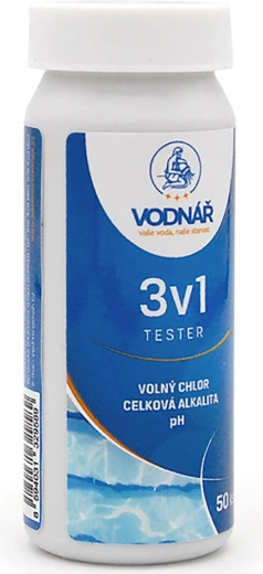 Tester 3 în 1 VODNÁŘ – 50 buc