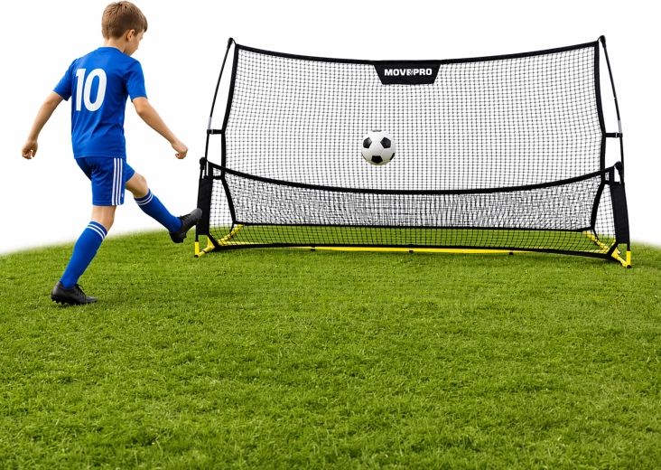 Rebounder de fotbal MovEpro cu două fețe 223 × 118 cm