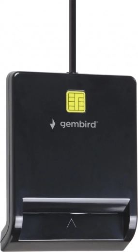 Cititor USB universal pentru carduri SmartCard, negru