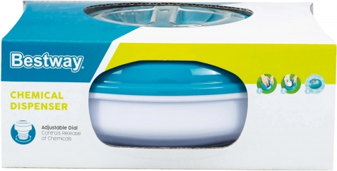 Distribuitor de chimicale plutitor pentru piscine Bestway cu reglare a eliberării