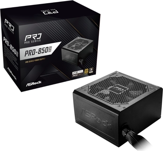 ASRock pro series sursă de alimentare 850 W 80 plus gold (nemodulară)