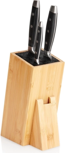 Bloc din bambus pentru cuțite 10,5 × 16,5 × 24,5 cm VILDE