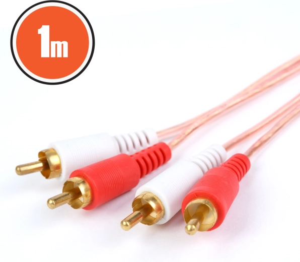 Cablu audio RCA de 1 m