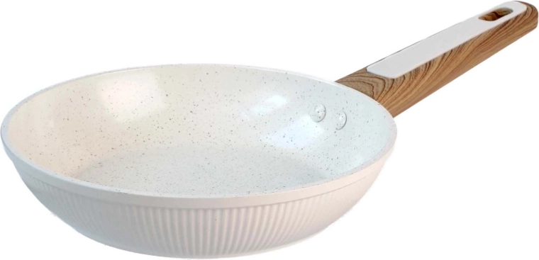 Tigaie Kitchisimo Bianco 20 cm cu strat ceramic antiaderent