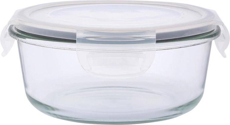 Cutie rotundă Fresh pentru alimente cu capac 0,6 l