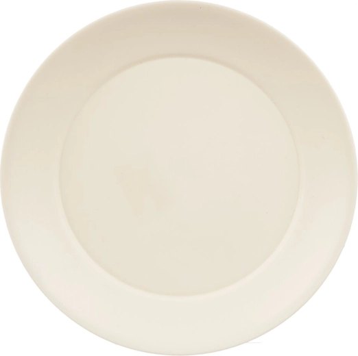 Farfurie întinsă din plastic Sandy 23,5 cm, culoare crem