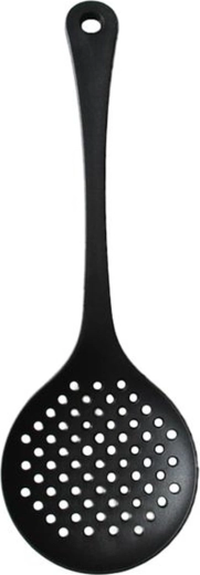 Spumieră neagră din PBT, 32 × 10,8 cm
