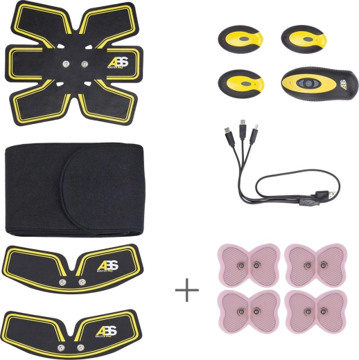 Stimulator electric pentru mușchii abdominali ABS MASTER Pro (stimulator EMS)