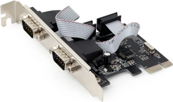 Placă PCIe cu 2 porturi RS232, până la 2 Mb/s