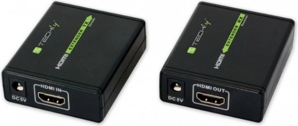 Extensor HDMI pentru transmisie prin cablu Cat.6/6a/7, până la 60m, FullHD 3D, negru