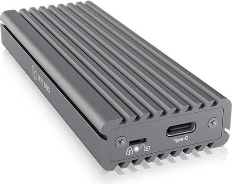 Icy Box carcasă externă pentru SSD M.2 NVMe cu USB‑C 10 Gb/s