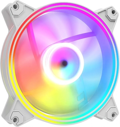 Ventilator Volcano Apex ARGB 120 mm alb