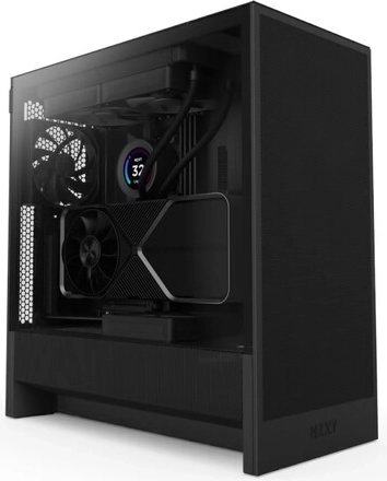 Carcasă H5 Flow mid-tower cu fereastră neagră