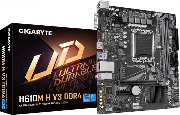 Gigabyte H610M H V3 DDR4 – placă de bază microATX pentru Intel