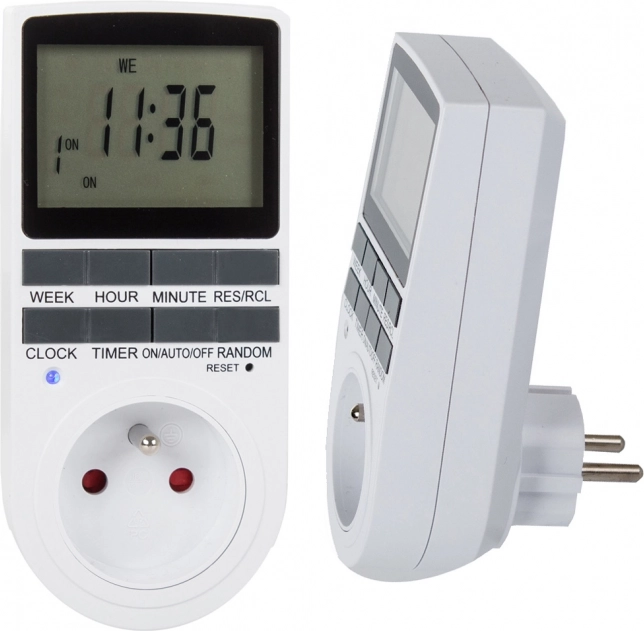 Temporizator digital programabil pentru priză