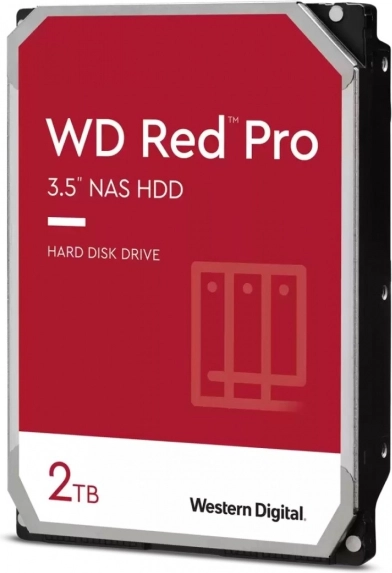 Hard disk intern Western Digital Red Pro 2TB pentru NAS