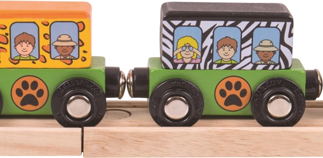 Trenuleț Safari BIGJIGS RAIL