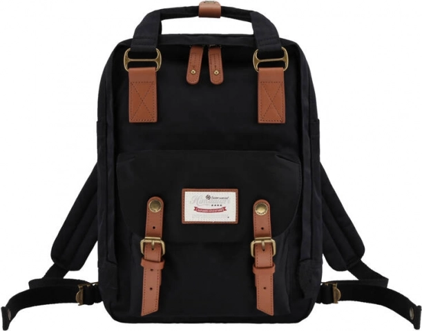 Rucsac negru-maro Himawari pentru laptop 14''
