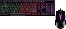 Tastatură și mouse iluminat AK-50