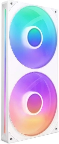 Ventilator RGB dublu 280 mm NZXT F RGB Core PWM – alb