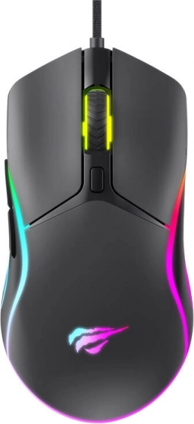 Mouse de joc cu cablu Havit RGB