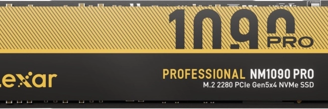 Lexar Professional NM1090 PRO 1TB M.2 PCIe Gen5 NVMe SSD