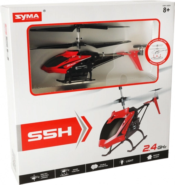 Elicopter cu telecomandă Syma negru – Roșu