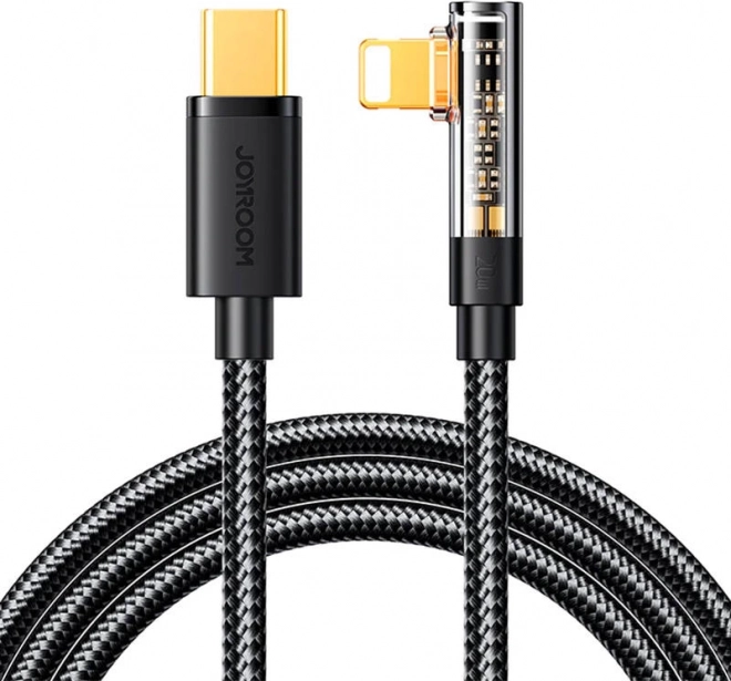 Cablu unghiular USB‑C la Lightning JOYROOM 1,2 m, 20 W