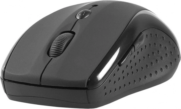 mouse wireless tracer blaster ii neagră rf nano