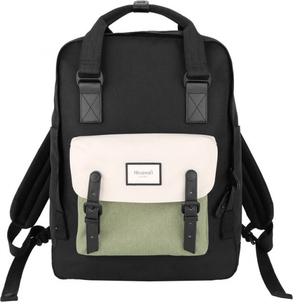 Rucsac pentru laptop Himawari 1010 15,6'' – Negru și verde