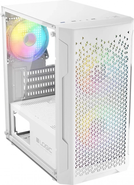 Carcasă PC LOGIC Aramis ARGB Mini albă